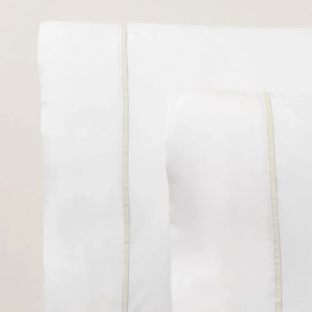 Ralph Lauren Organic Cotton Percale Palmer Standard Pillow Case in Sand Dune